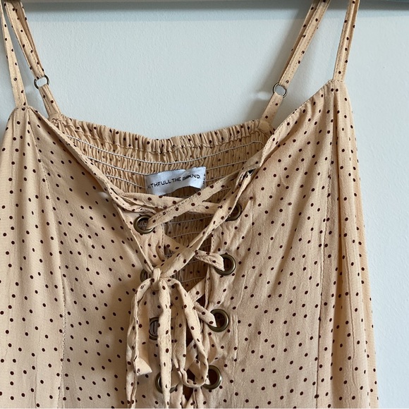 Faithfull the Brand summer polka dot dress. Size 2. Very feminine style. Boho - Picture 8 of 13